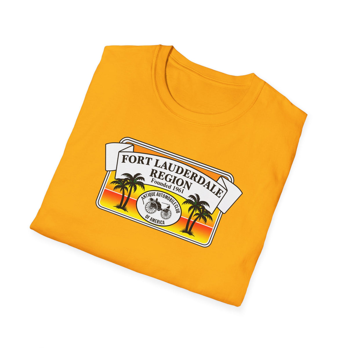 Fort Lauderdale Region AACA - Unisex Softstyle T-Shirt