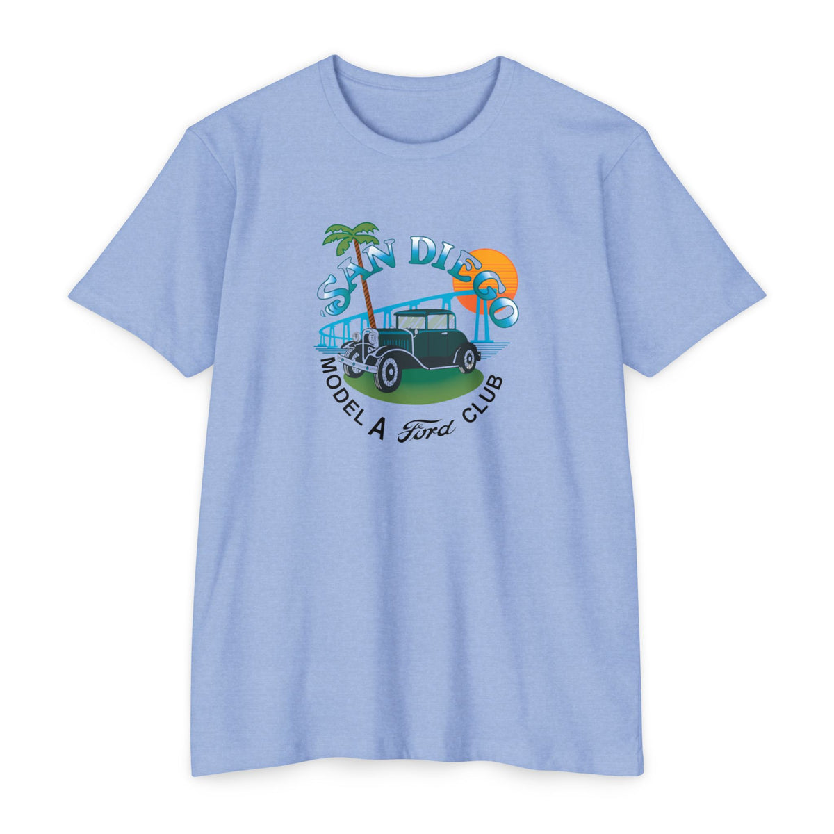 San Diego Model A Ford Club T-Shirt — XS to 5XL