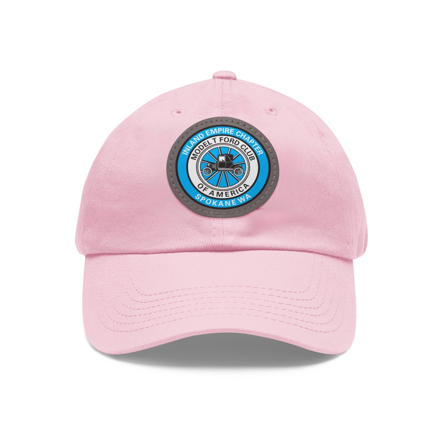 Inland Empire Chapter MTFCA Dad Hat with Leather Patch (Round)