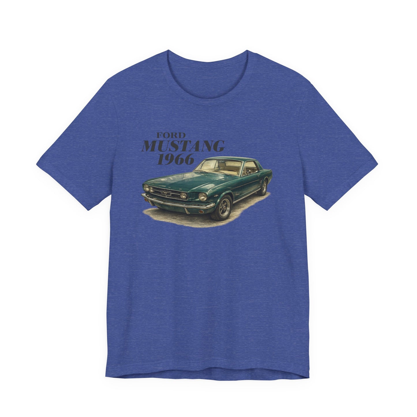 1966 Ford Mustang Tee – Unisex Jersey Short Sleeve Tee (Rick C)