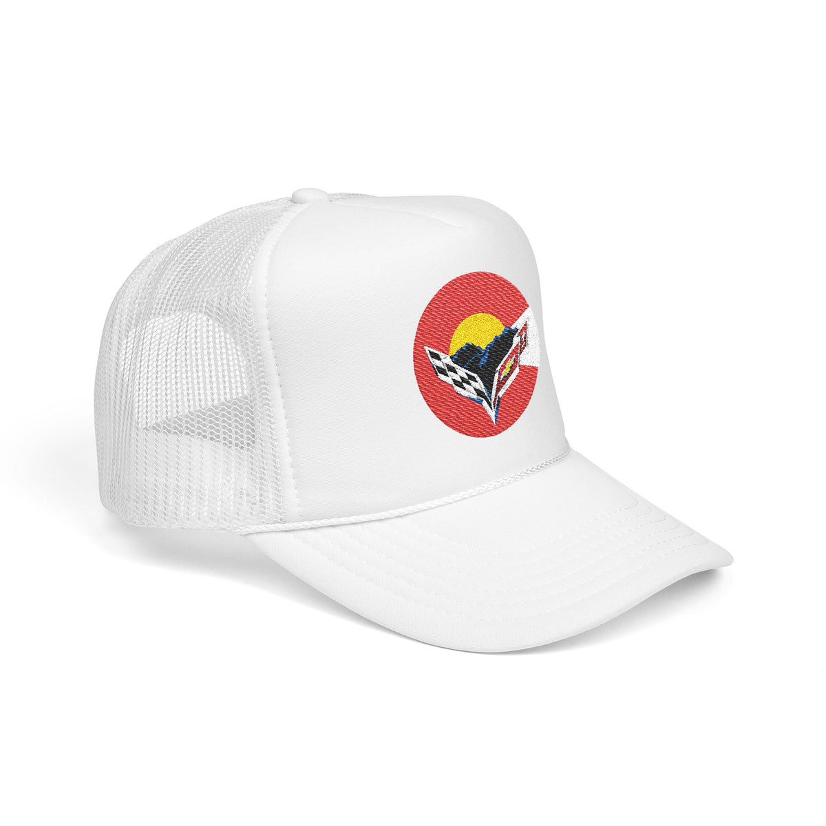 Central Colorado Corvette Club - Embroidered Foam Cap
