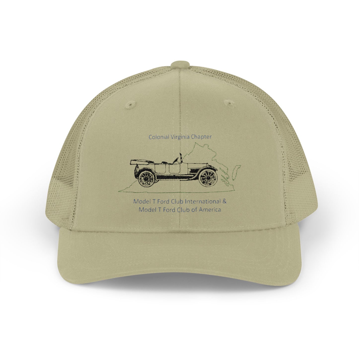 Colonial Virginia Chapter (Embroidered) Snapback Trucker Cap