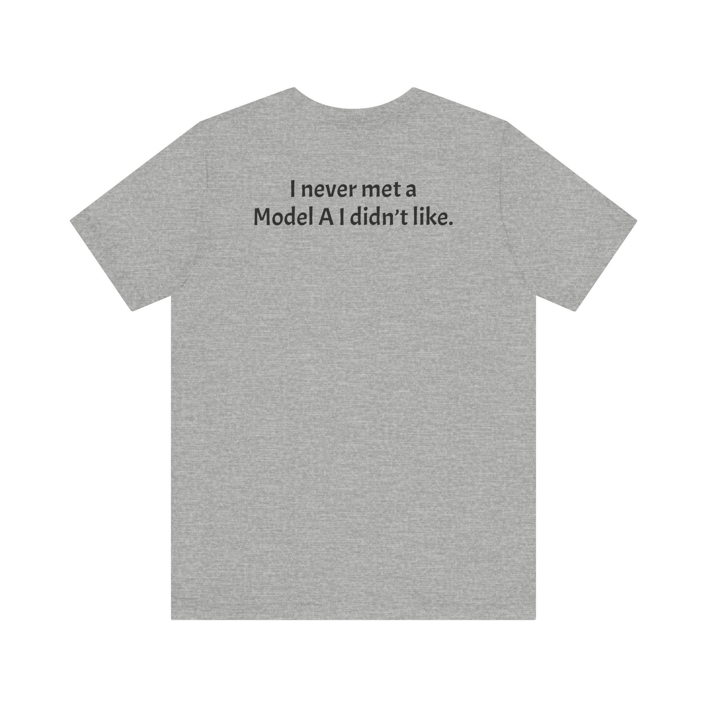 Will Rogers Model A Club - "I Never Met a Model A I Didn't Like" on back
