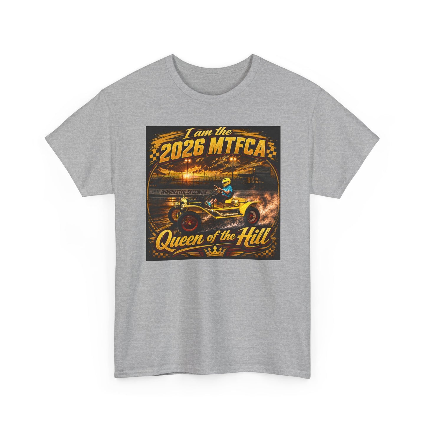 Queen of the Hill 2026 MTFCA T‑Shirt - Gildan Unisex Heavy Cotton Tee