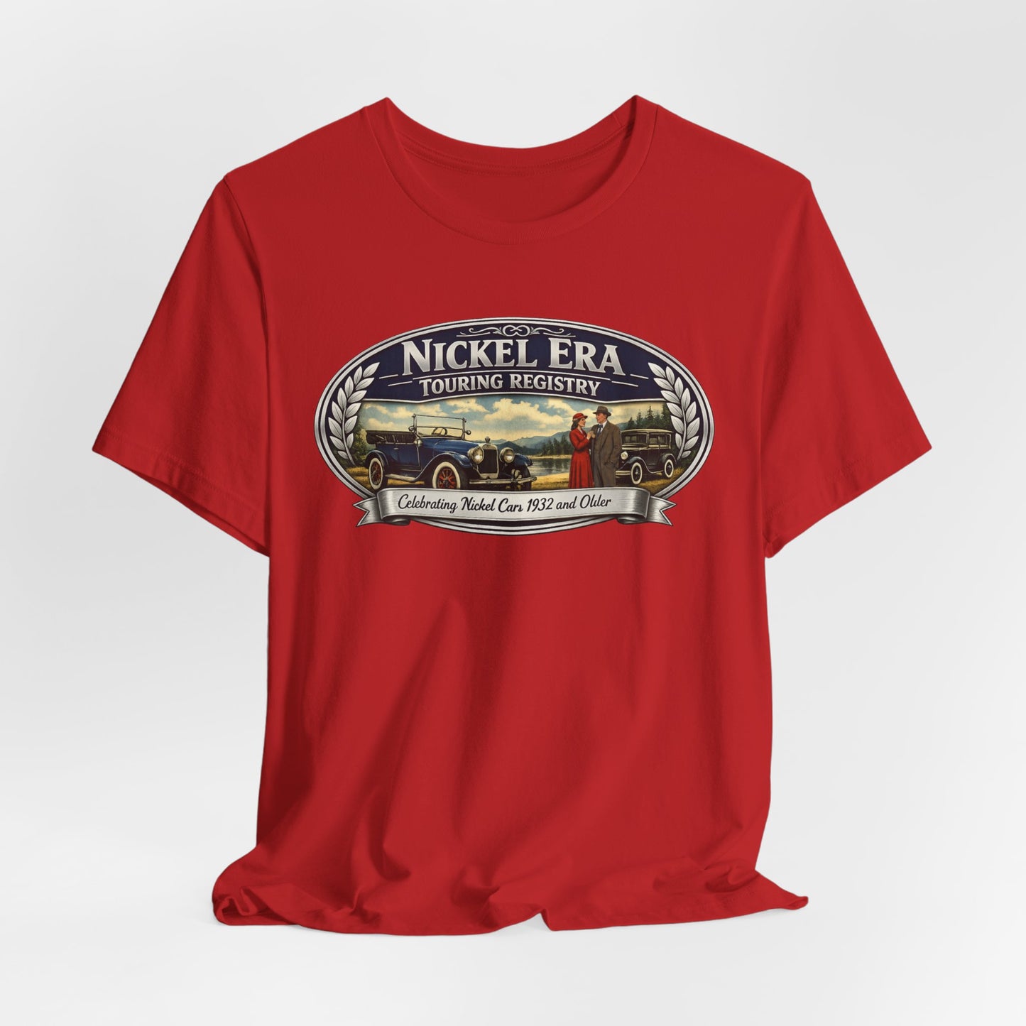 Nickel Era Touring Registry Vintage Car Tee