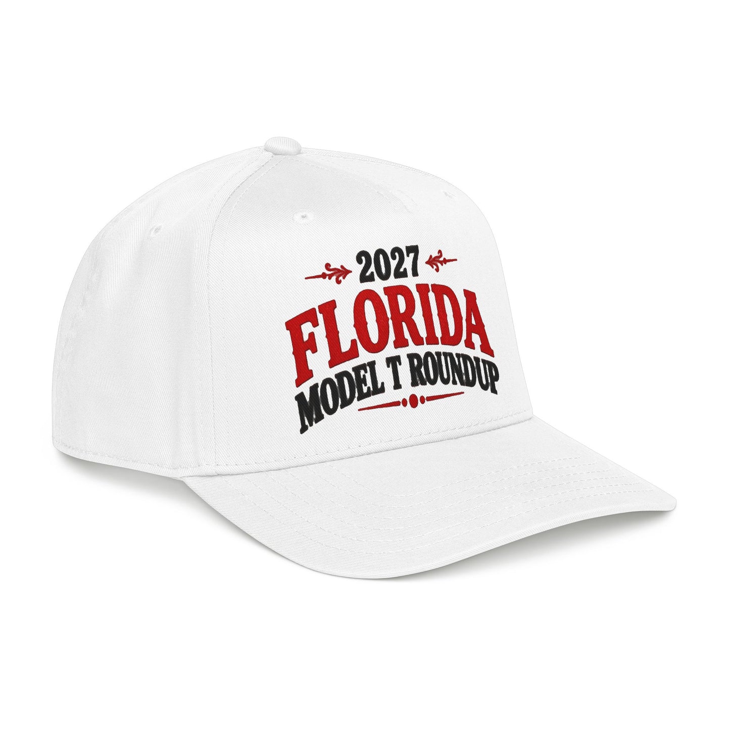 Florida Model T Roundup 2027 Printed Baseball Cap
