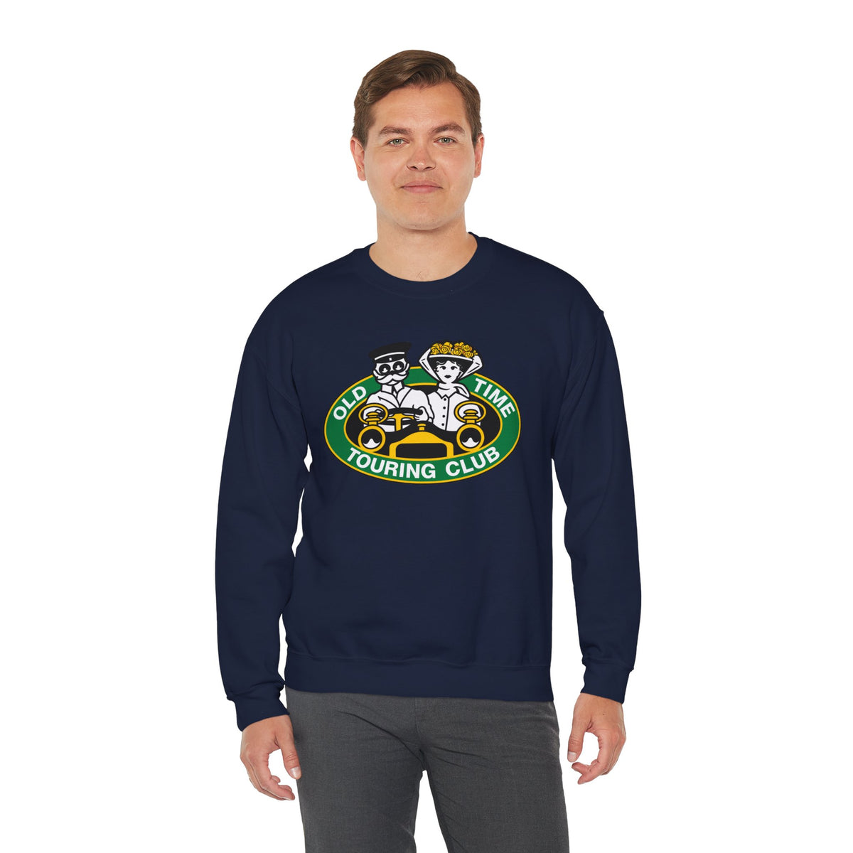 Old Time Touring Club Crewneck Sweatshirt - Unisex Heavy Blend™ Crewneck Sweatshirt