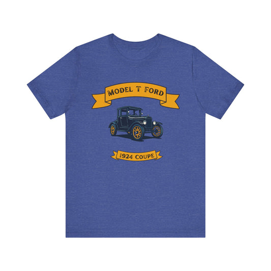1924 Model T Ford Coupe Tee for Car Enthusiasts