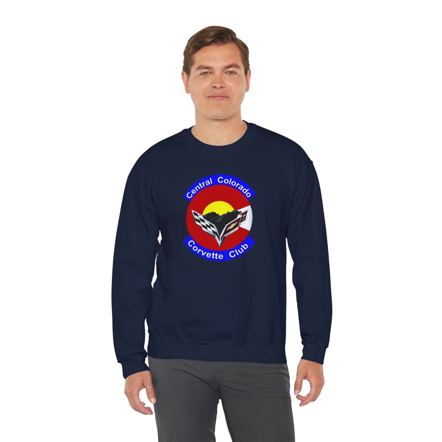 Central Colorado Corvette Club Crewneck Sweatshirt