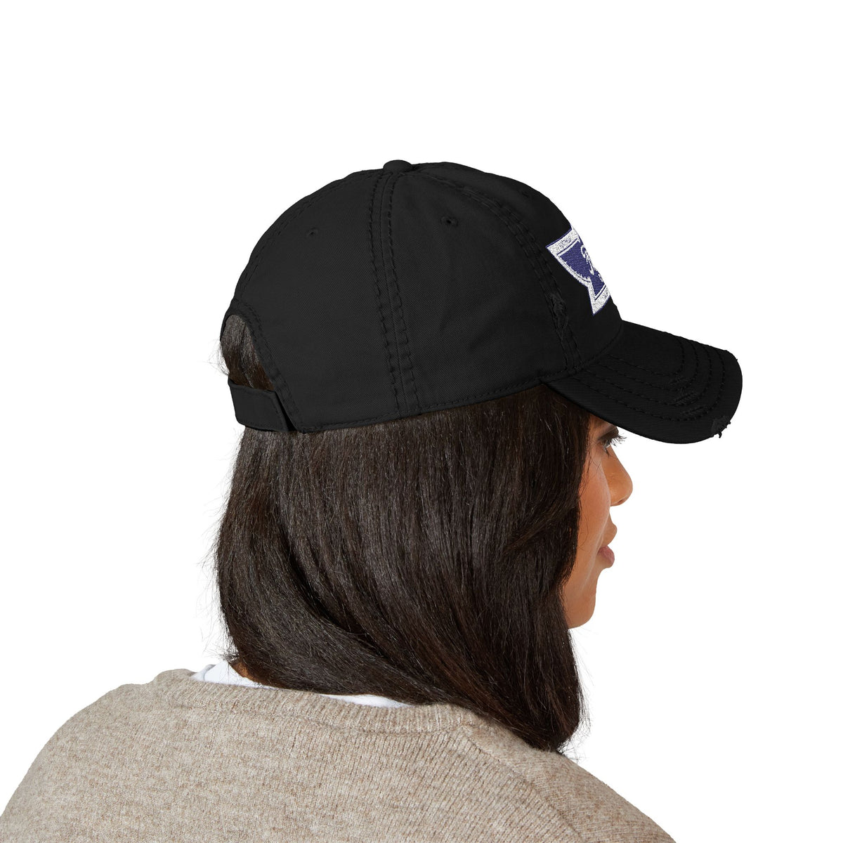 Foothills Model T Club Distressed Embroidered Dad Hat