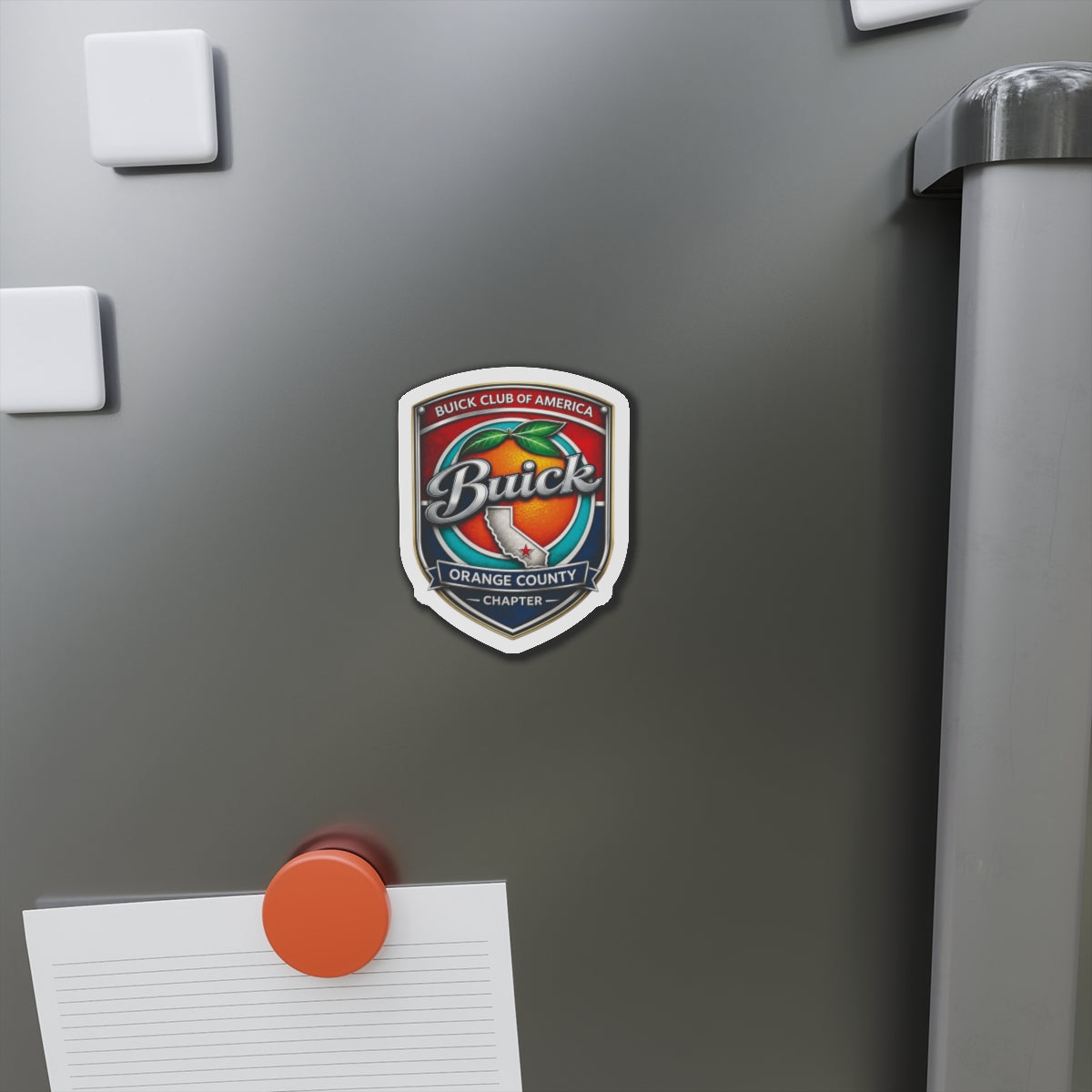 Buick Orange County Chapter Buick Club of America Die-Cut Magnet