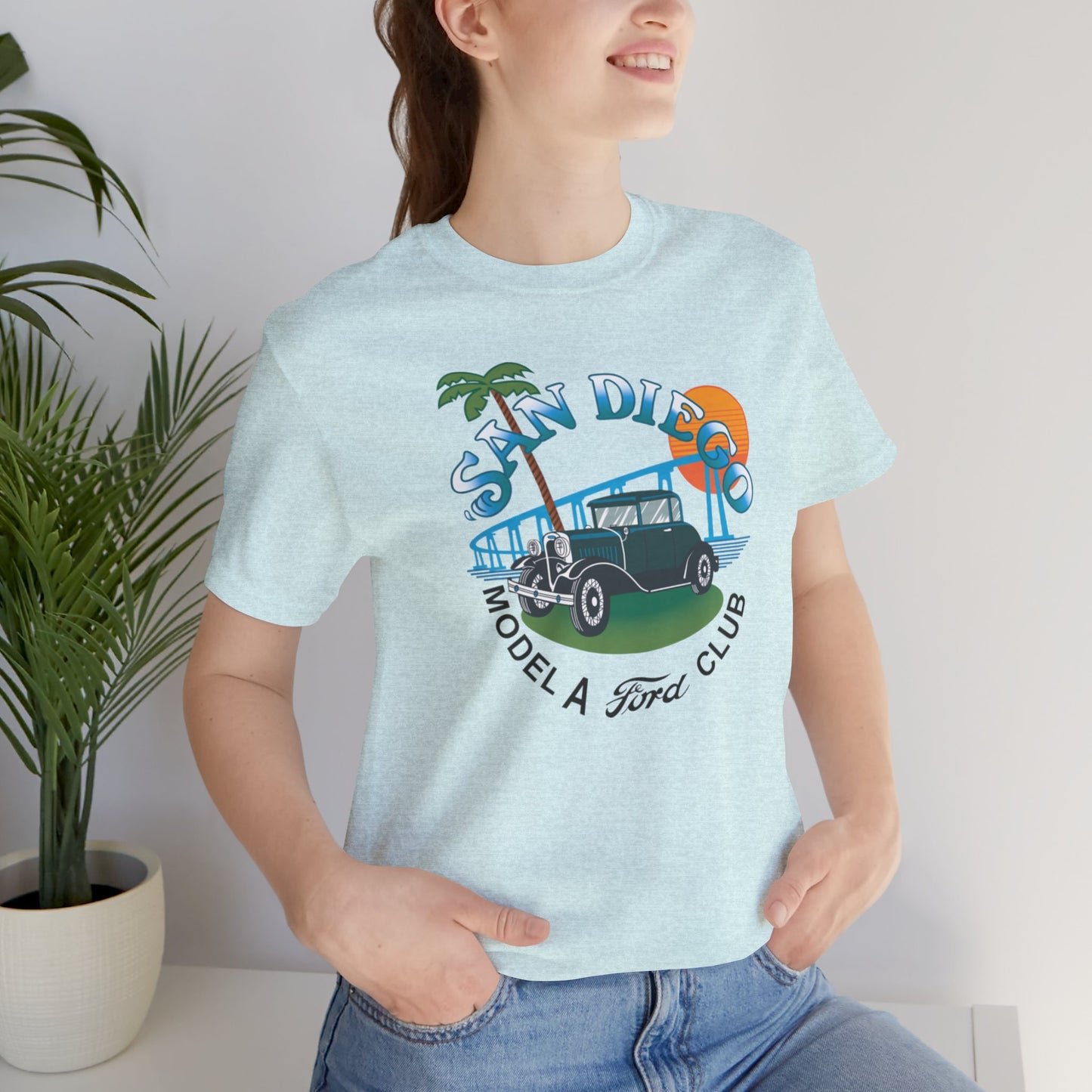 San Diego Model A Ford Club Vintage Car Tee