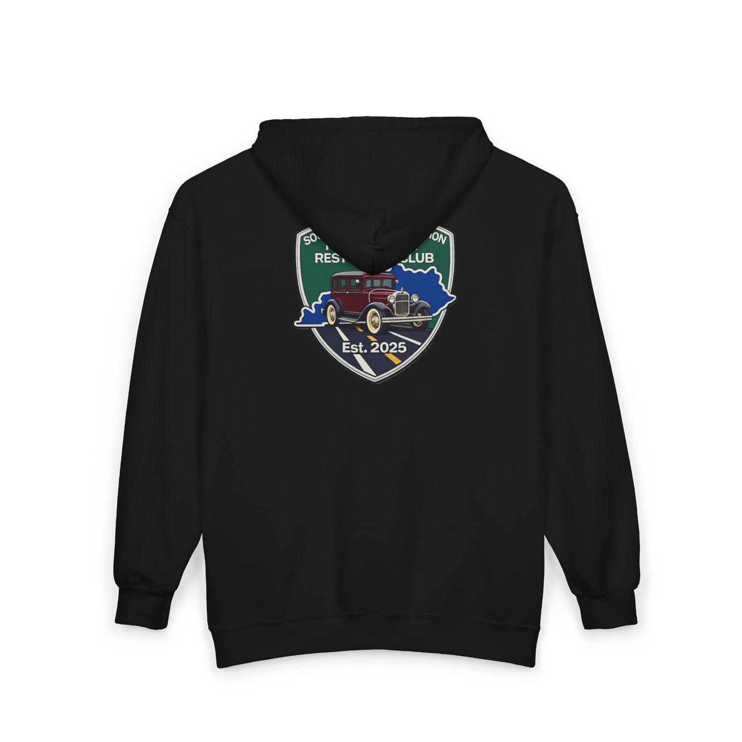Southern Kentucky Region Model A Restorer's Club - Unisex Heavy Blend™ Full Zip Hooded Sweatshirt