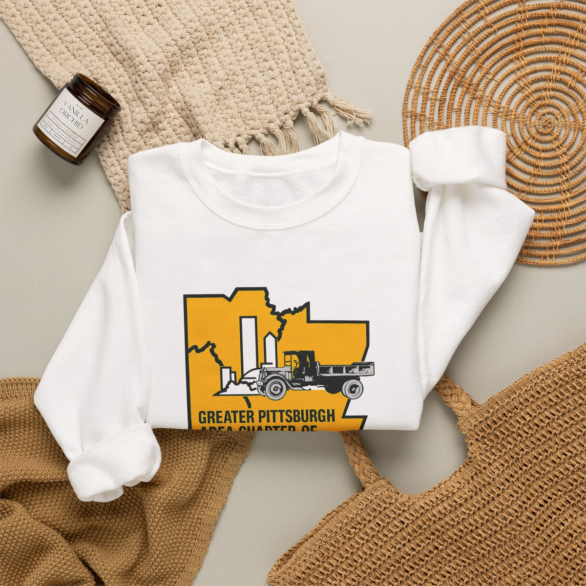 Greater Pittsburgh Area Chapter of ATCA Crewneck Sweatshirt – Unisex Heavy Blend™ Crewneck Sweatshirt