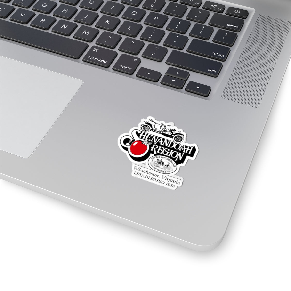Shenandoah Region AACA Kiss-Cut Sticker — Winchester, Virginia (Established 1958)