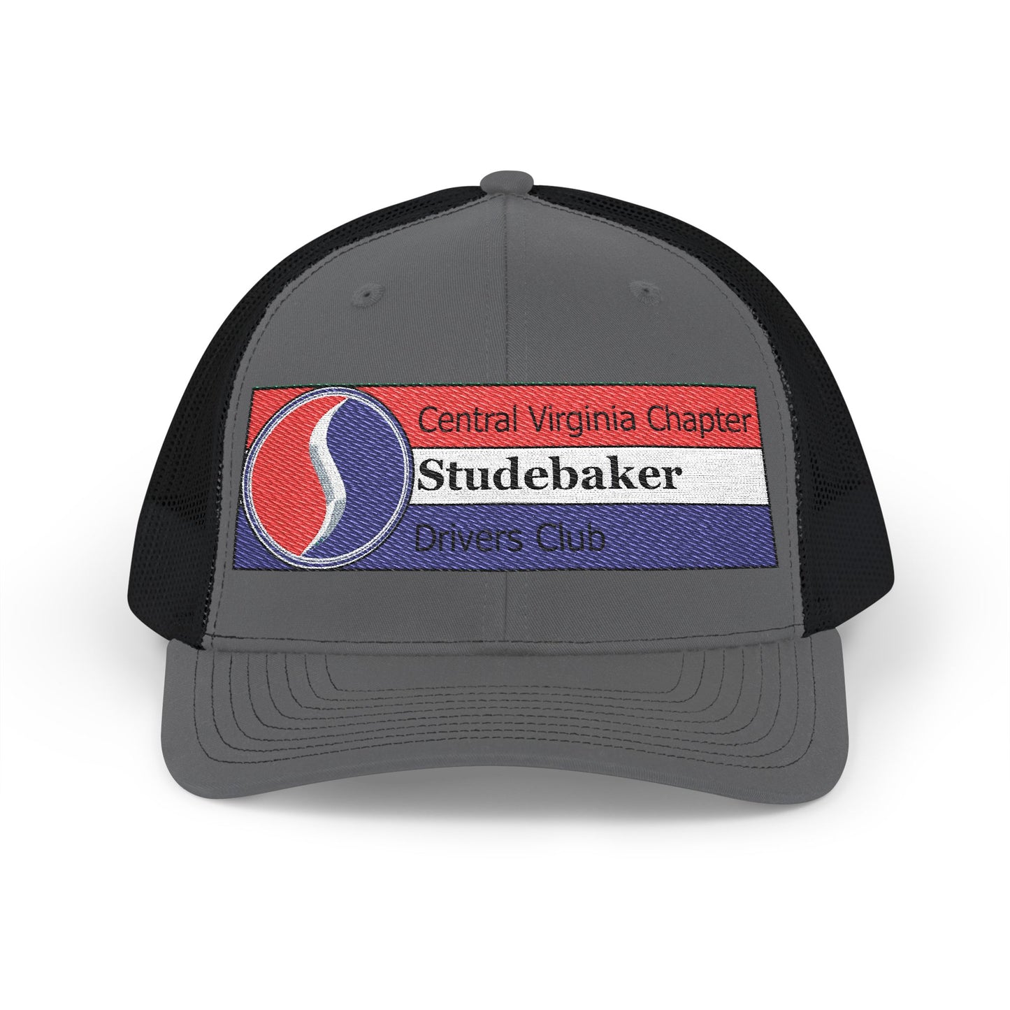 Central Virginia Chapter Studebaker Drivers Club Embroidered Snapback Trucker Cap - Richardson 112 Trucker Hat