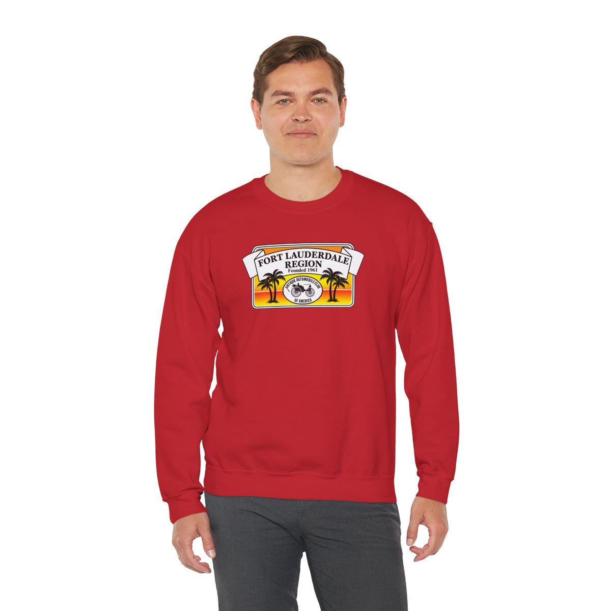 Fort Lauderdale Region AACA Unisex Heavy Blend™ Crewneck Sweatshirt