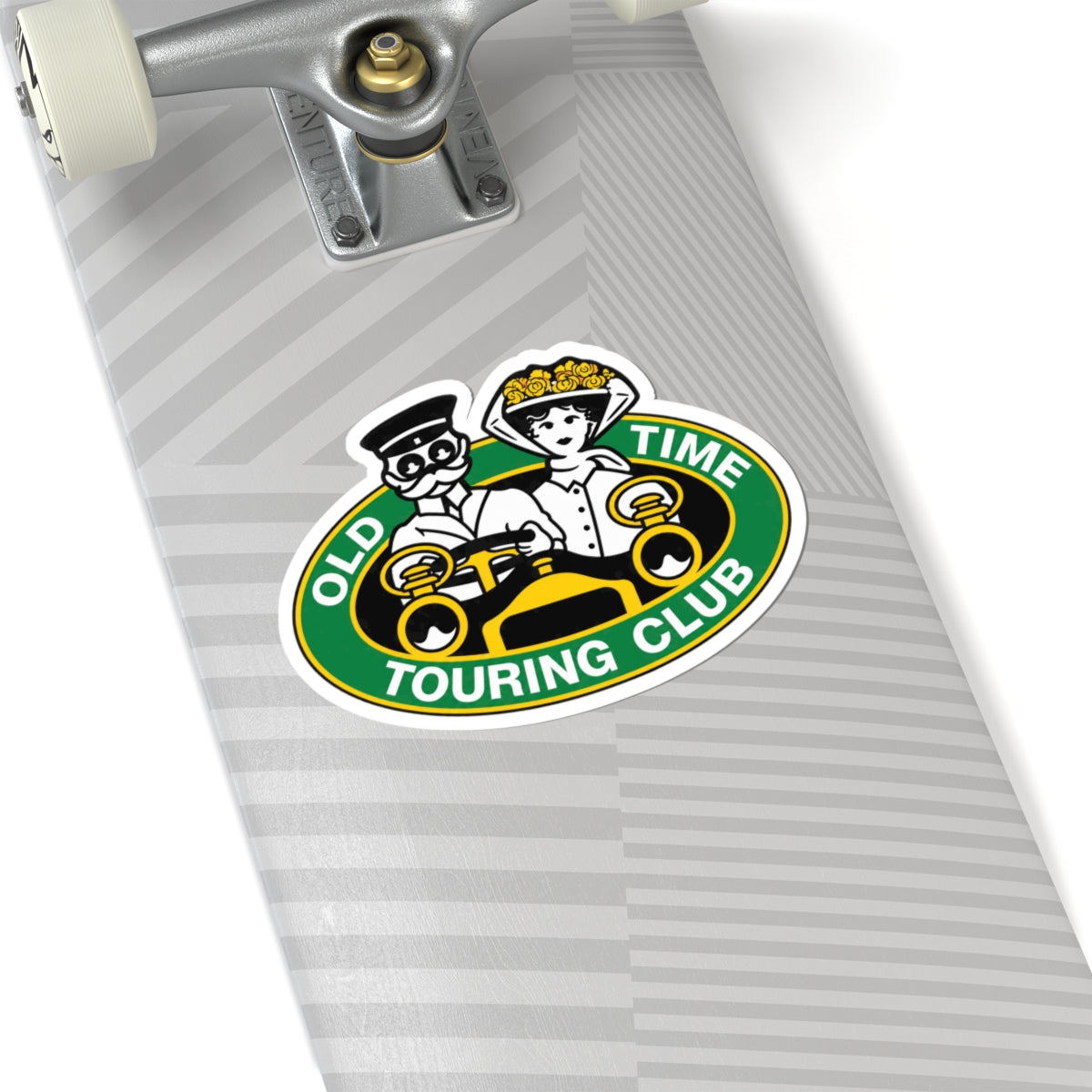 Old Time Touring Club Sticker — Great for Windshields!