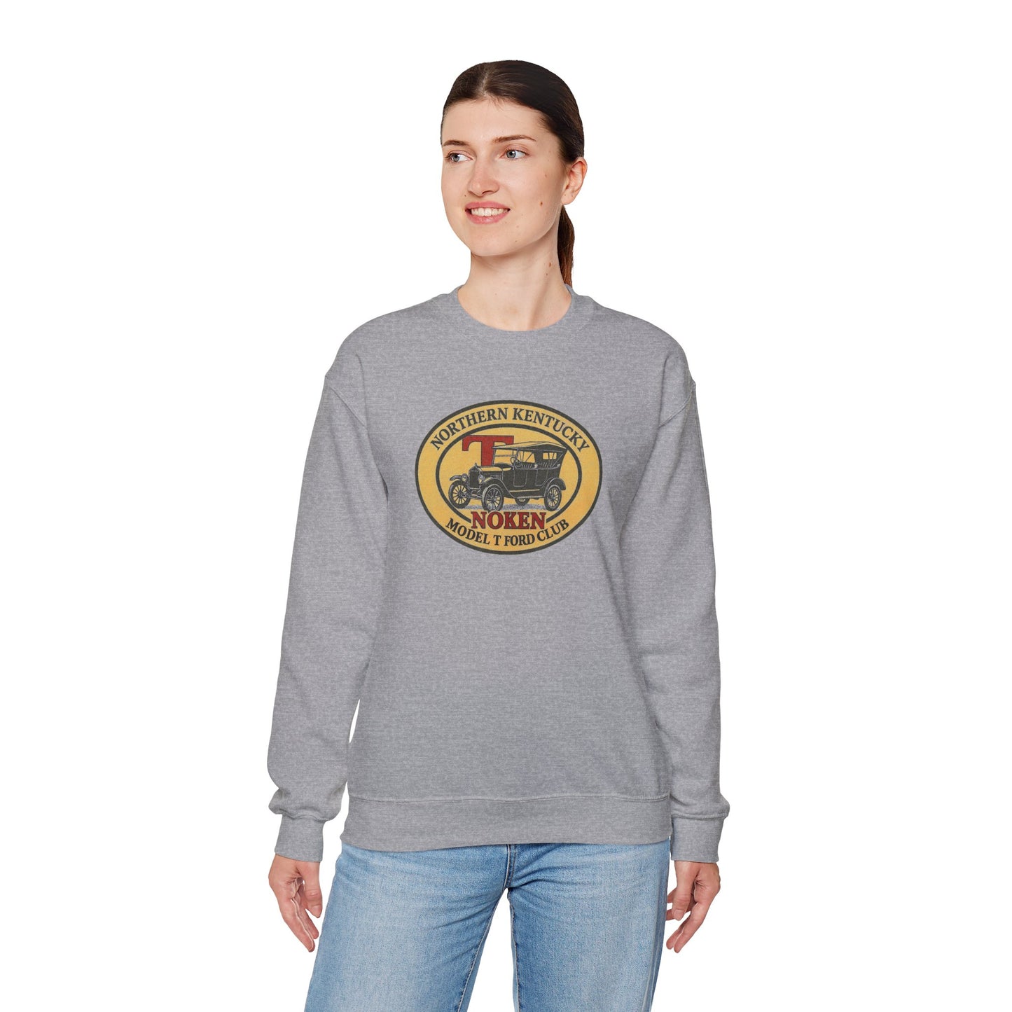 Model T Ford Club Sweatshirt — "Northern Kentucky NOKEN" Vintage Car Crewneck