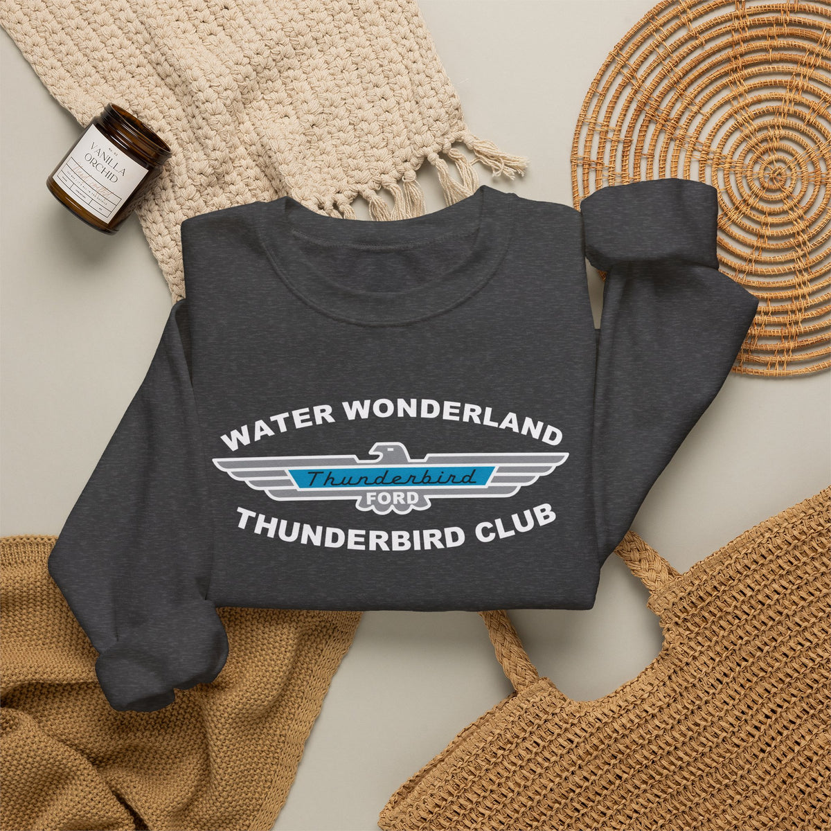 Water Wonderland Thunderbird Club Unisex Heavy Blend™ Crewneck Sweatshirt