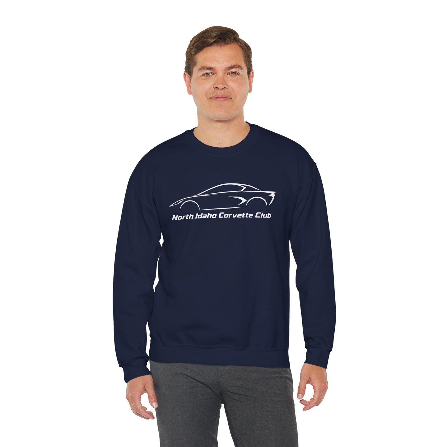 North Idaho Corvette Club Unisex Heavy Blend™ Crewneck Sweatshirt