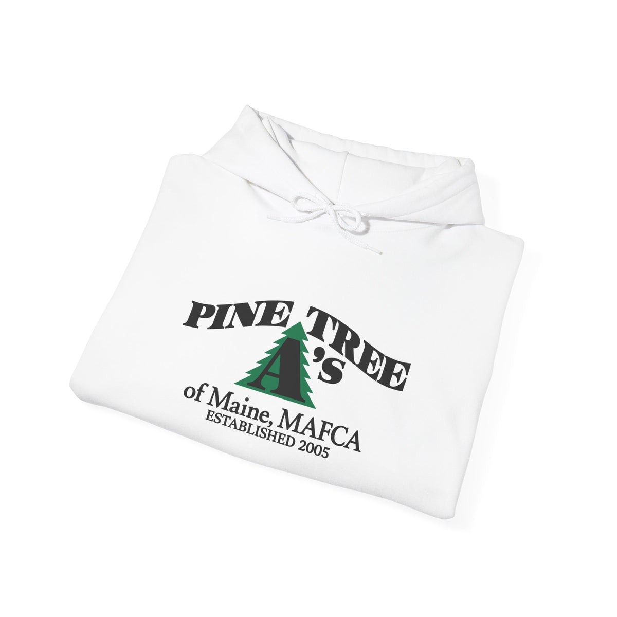 Pine Tree A's of Maine, MAFCA Hoodie – Unisex Heavy Blend™ Hooded Sweatshirt