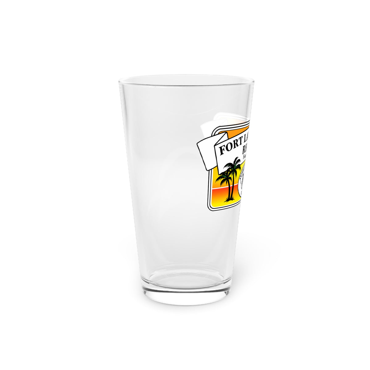 Fort Lauderdale Region AACA Pint Glass, 16oz