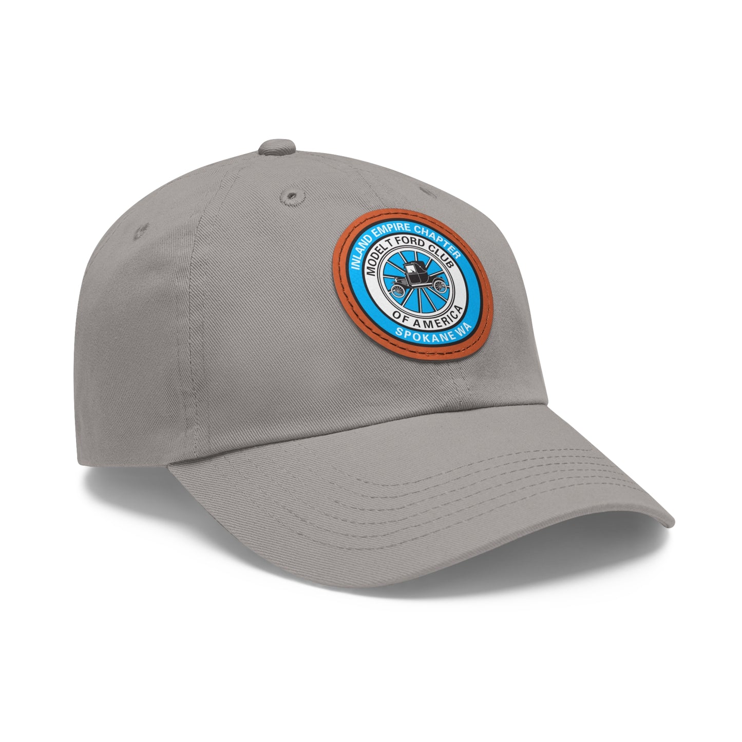 Inland Empire Chapter MTFCA Dad Hat with Leather Patch (Round)