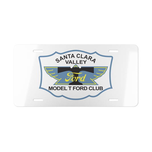 Santa Clara Valley Model T Ford Club Personalized Vanity Plate