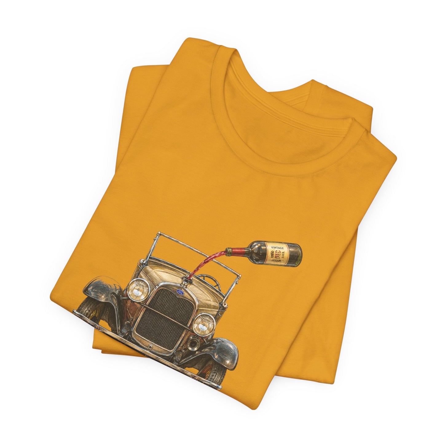 Napa Valley Vintage Car T-Shirt – Wine Pour Graphic Tee