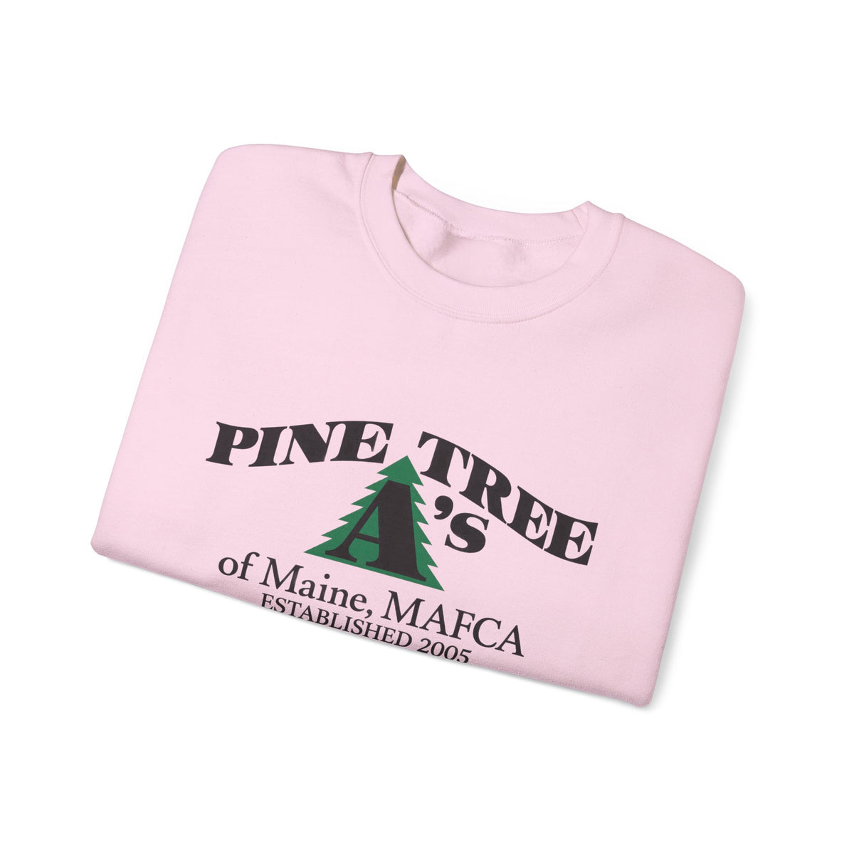 Pine Tree A's of Maine, MAFCA — Unisex Heavy Blend™ Crewneck Sweatshirt