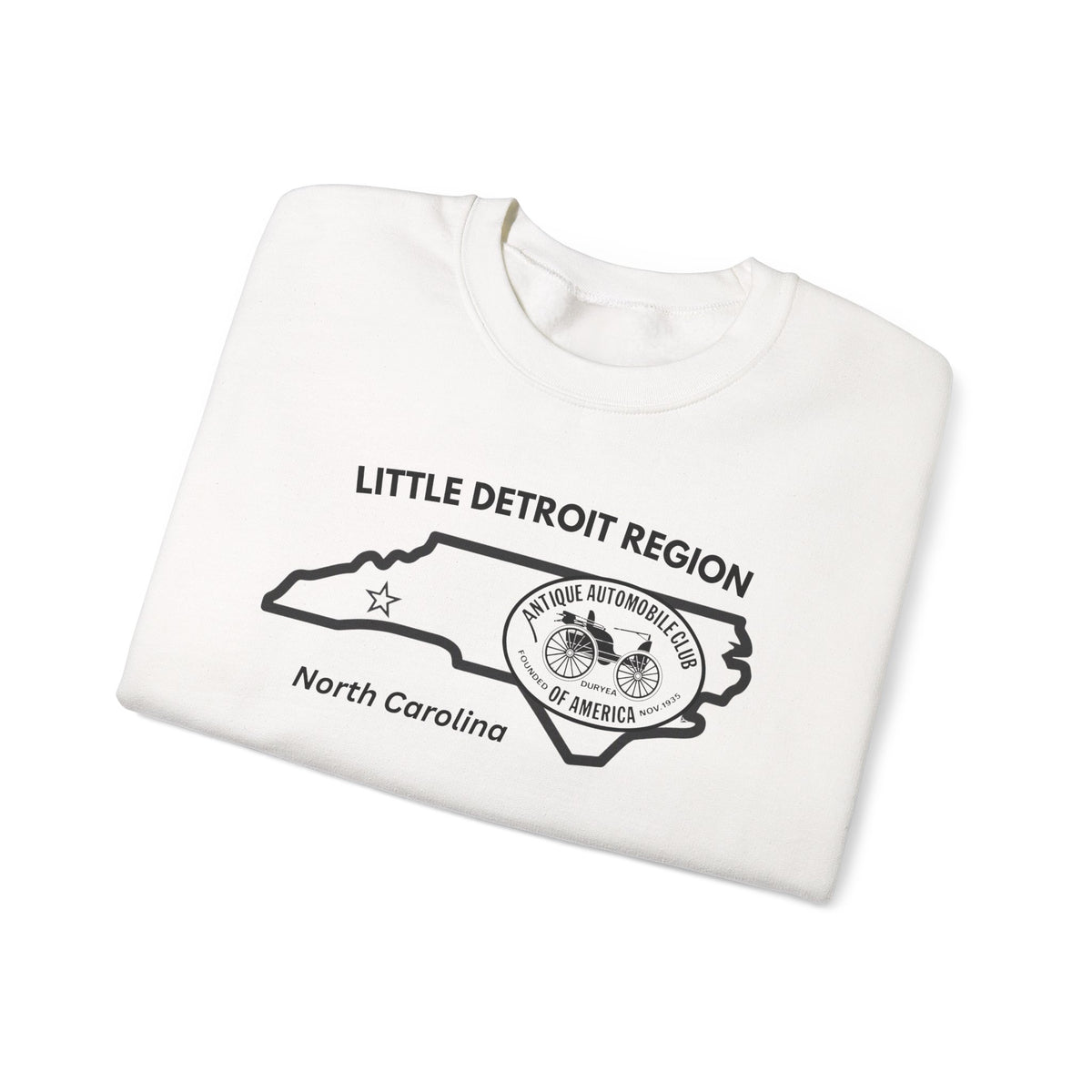 Little Detroit Region North Carolina Unisex Heavy Blend™ Crewneck Sweatshirt