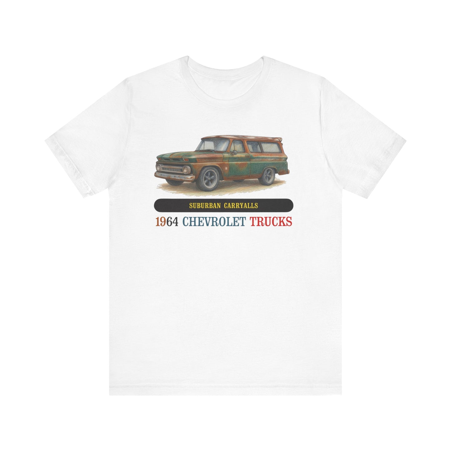 1964 Chevrolet Suburban Carryall T-Shirt — Vintage Classic Car Tee