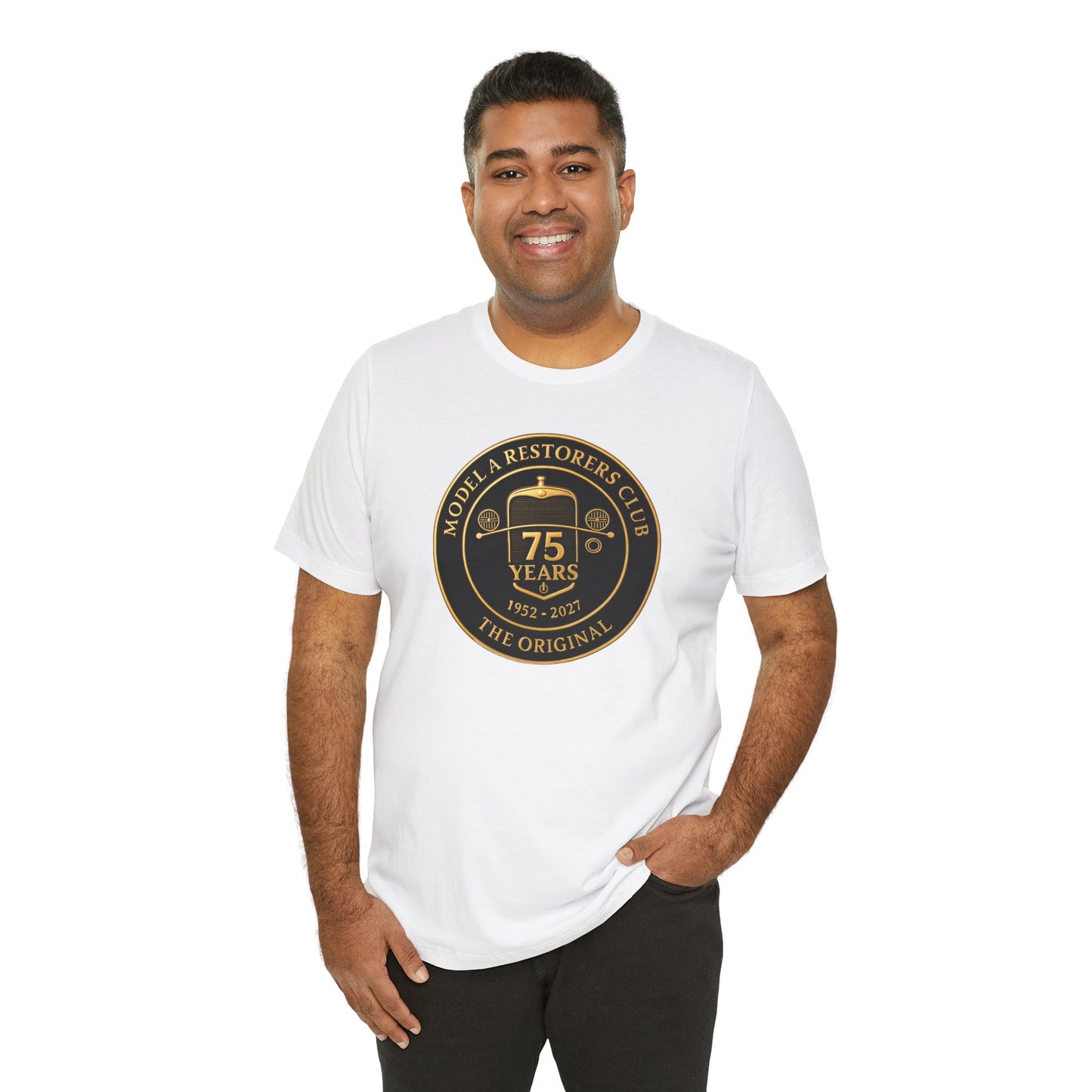 Model A Restorers Club 75 Years Commemorative Tee