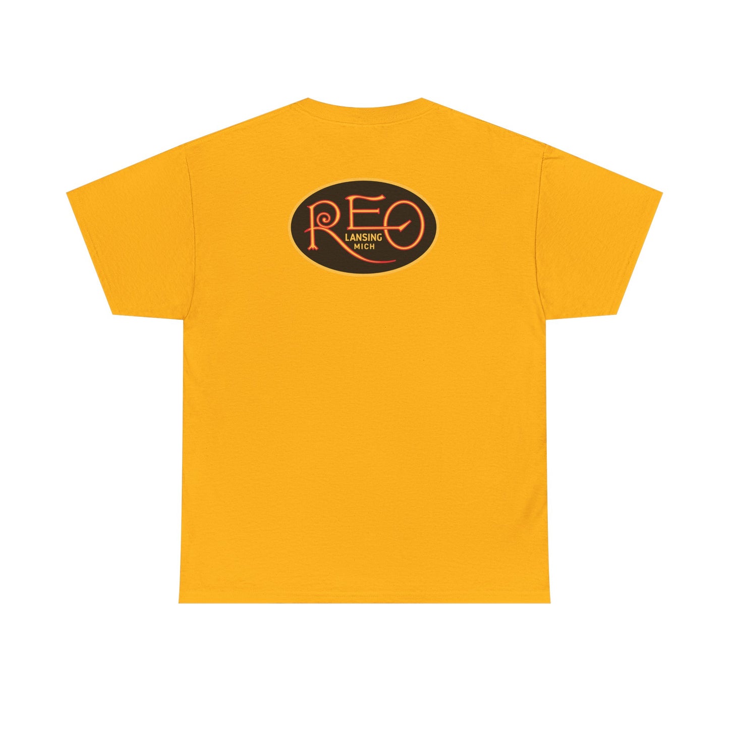 EarlyREO and REO 1 & 2 Cylinder Registry Logo Tee — Chest and Back Logos