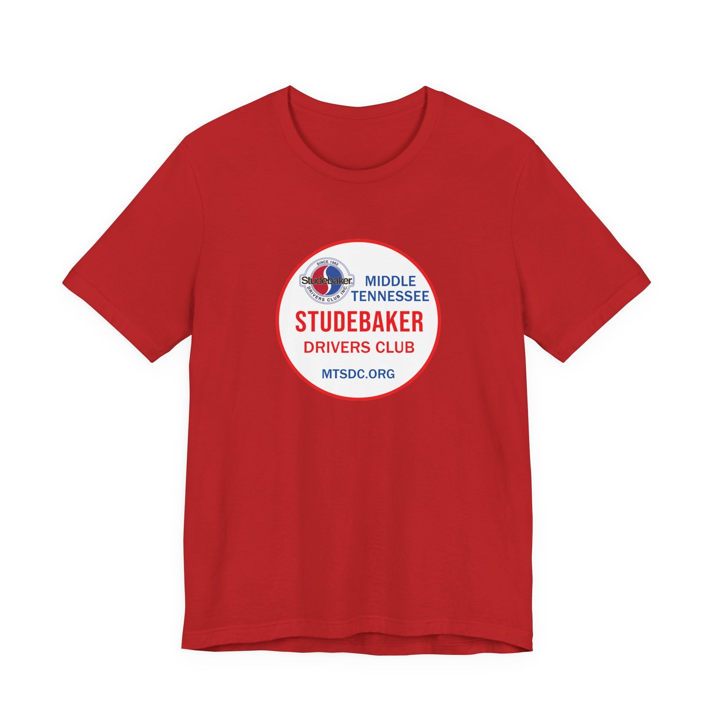Middle Tennessee Studebaker Drivers Club Chapter Soft Tee — Unisex Jersey Short Sleeve Tee