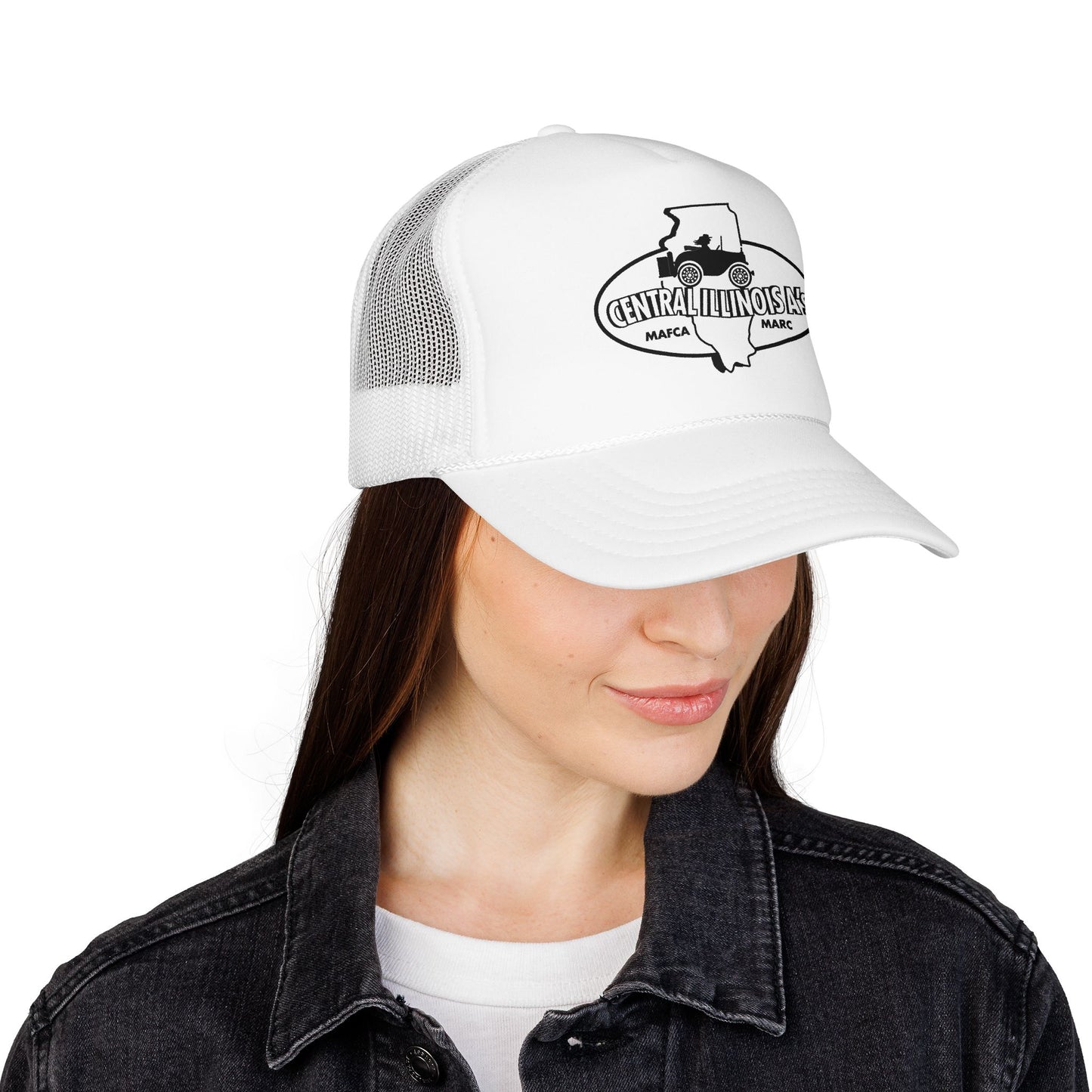 Central Illinois A's Foam Trucker Hat - Printed
