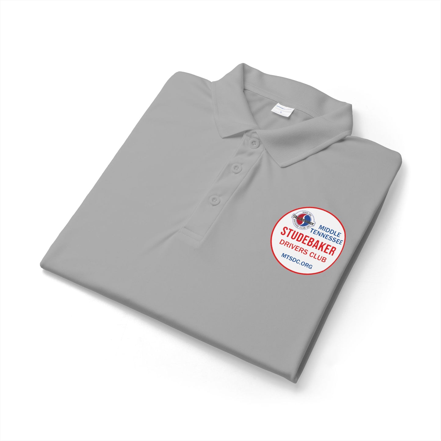 Middle Tennessee Studebaker Drivers Club Chapter Printed Polo Shirt
