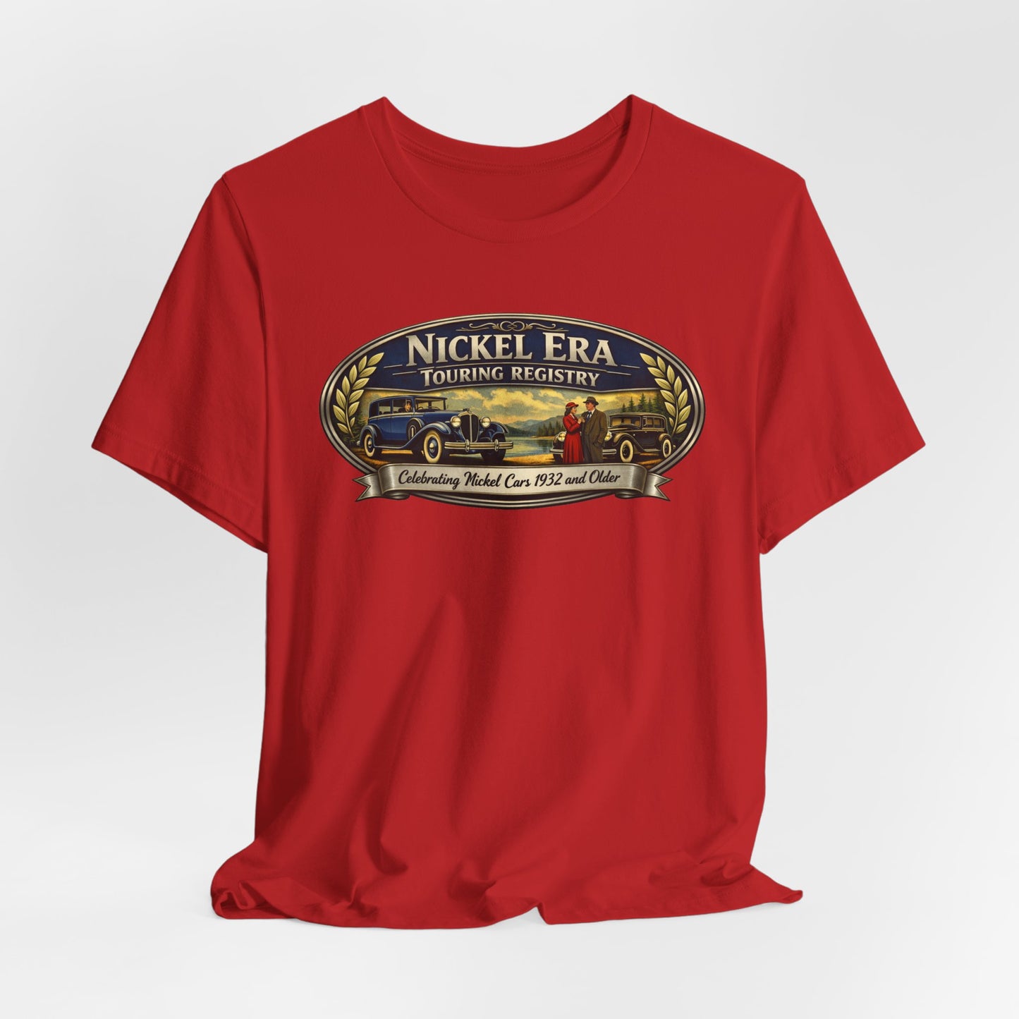Nickel Era Touring Registry Tee — Celebrating Model Cars 1932 and Older