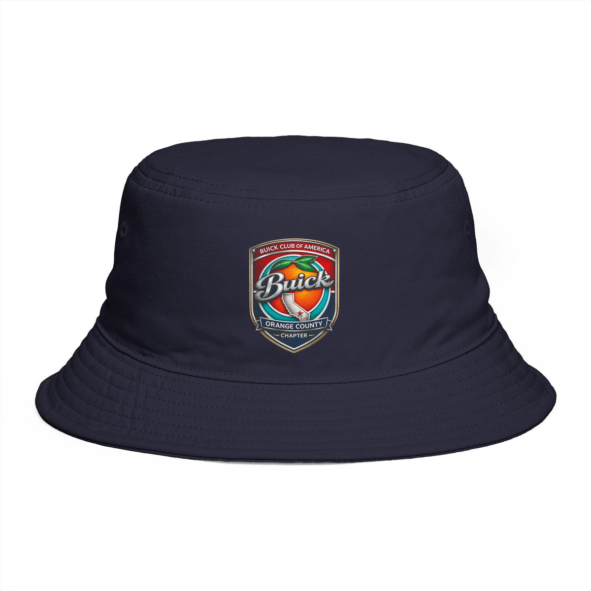Buick Orange County Chapter Bucket Hat — Vintage Car Logo Hat for Auto Enthusiasts