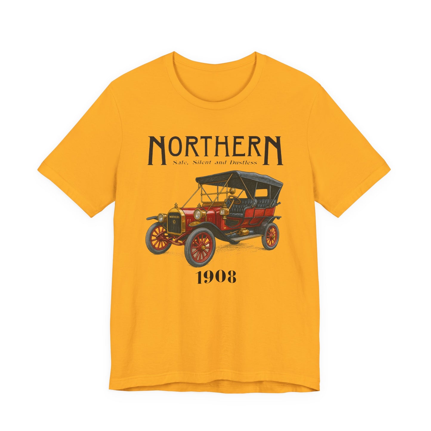 1908 Northern - Vintage Car Graphic Unisex Tee