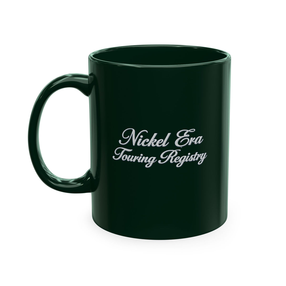 Nickel Era Touring Registry - Vintage Script Coffee Cup