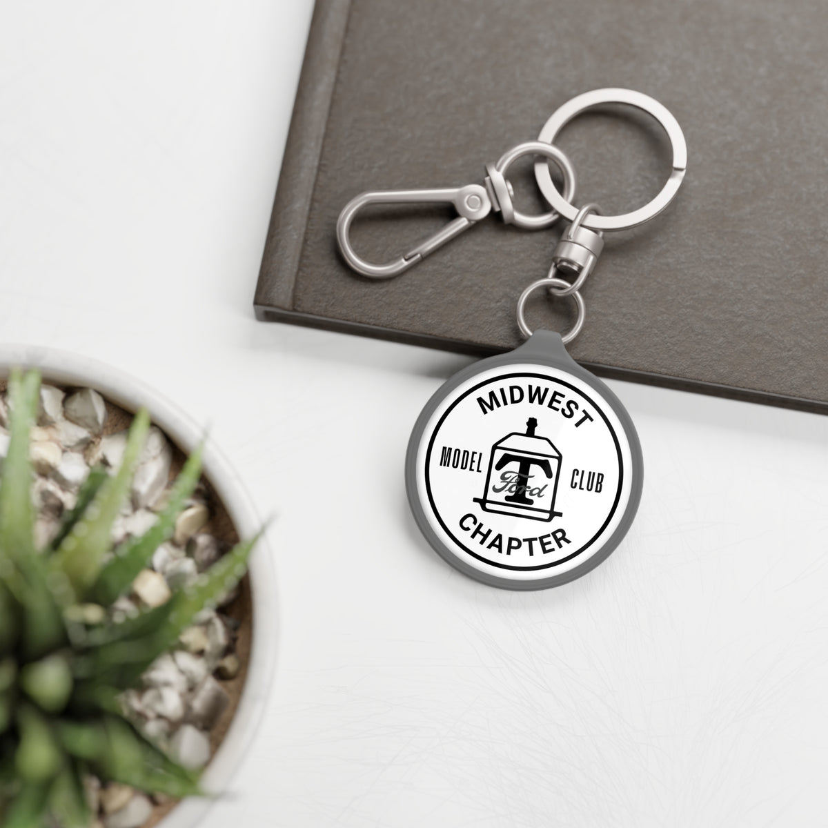 Midwest Chapter - The Model T Ford Club Keyring Tag – Vintage Car Club Keychain