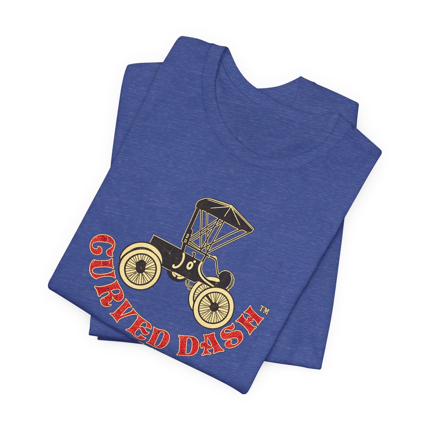 Curved Dash Oldsmobile Club T‑Shirt — Unisex Soft Short Sleeve Tee