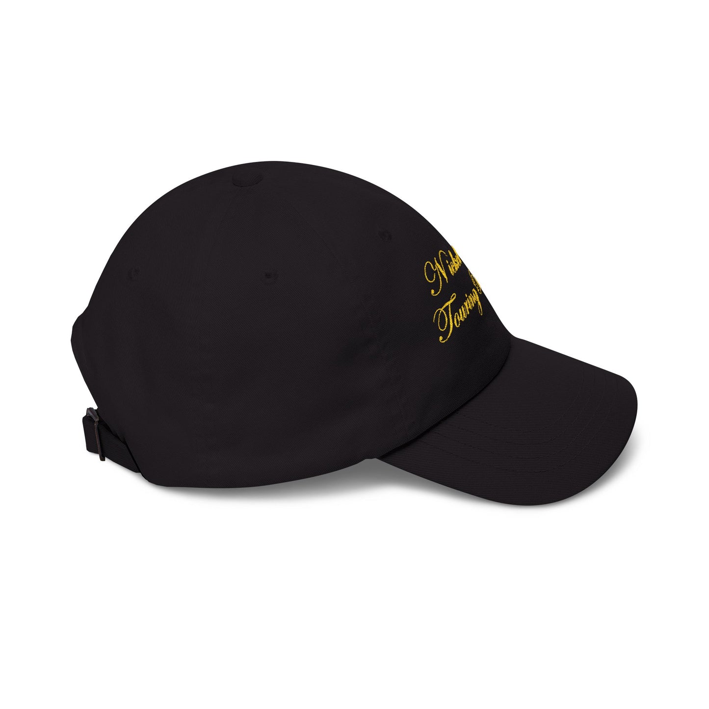 Nickel Era Touring Registry Embroidered Dad Cap — Gold Script