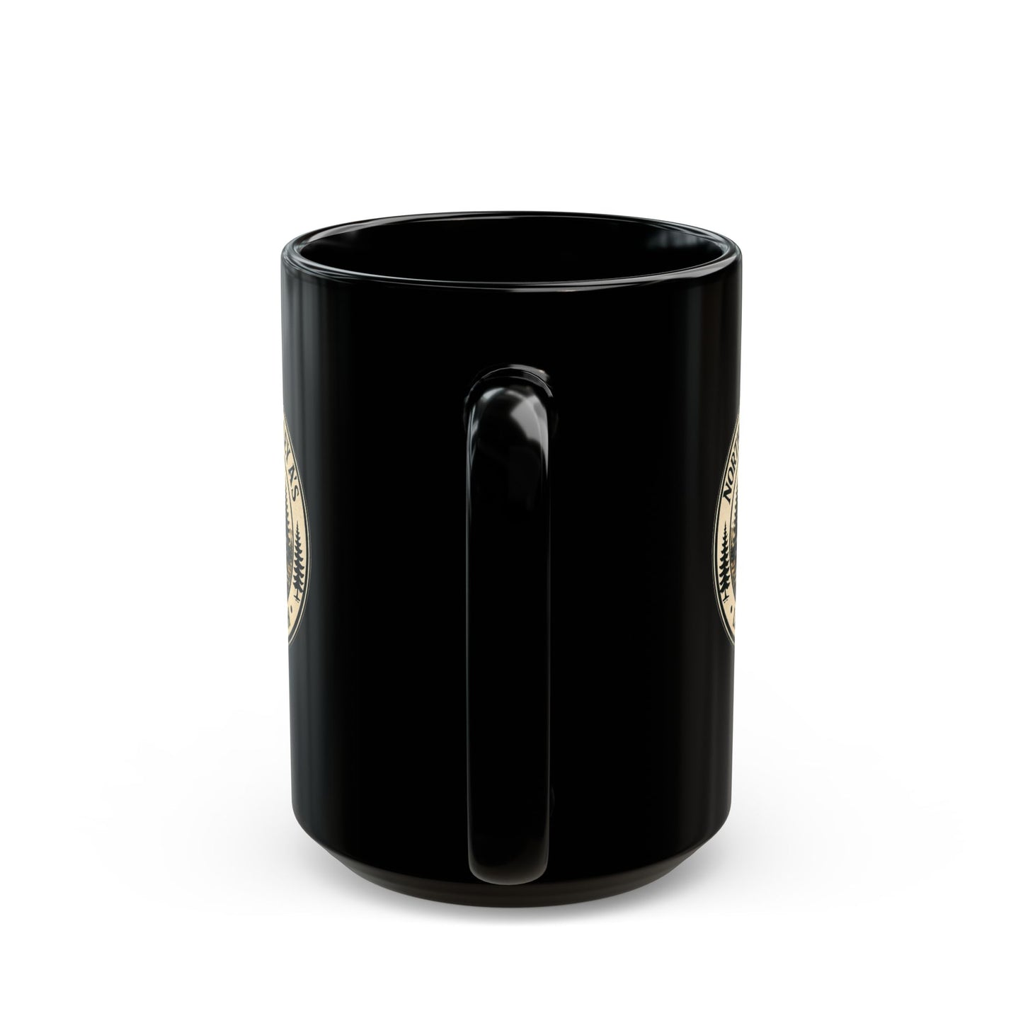 Northern Valley A's Lisbon, NH — Black Mug (11oz & 15oz)