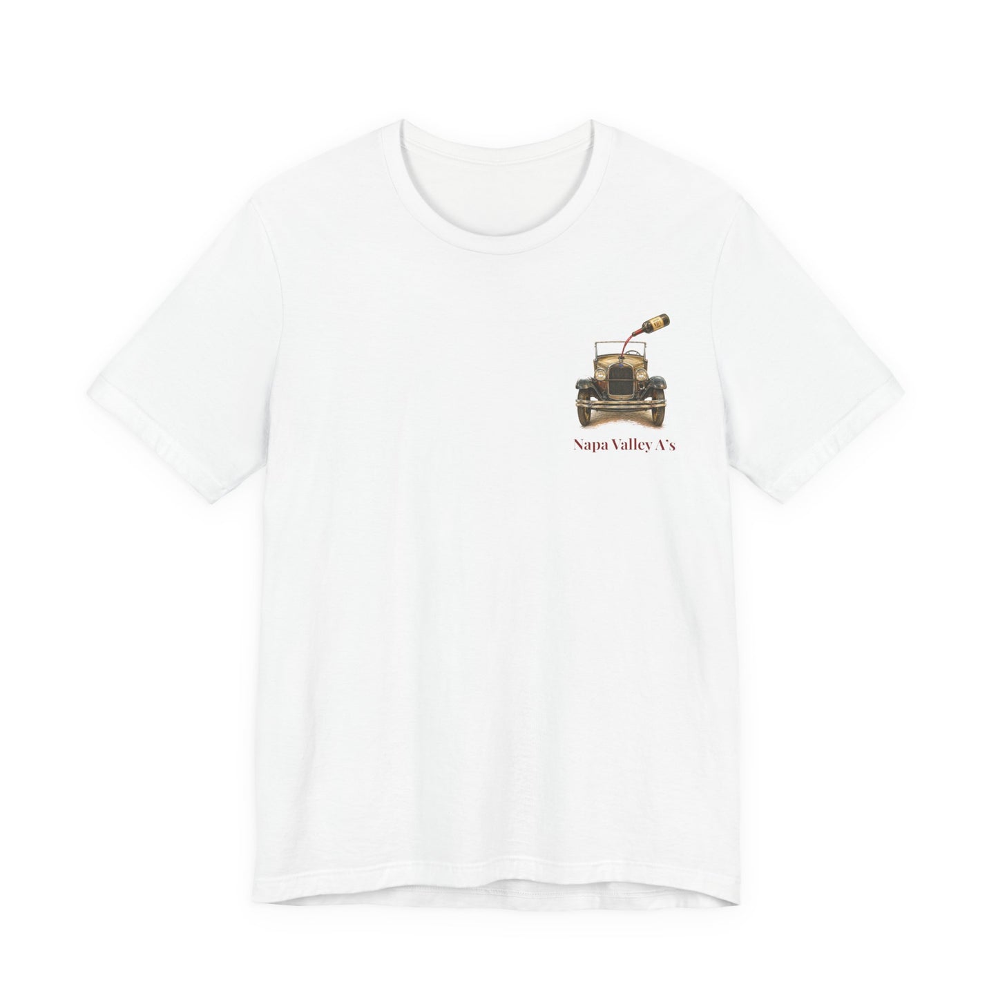 Napa Valley A's Tee — Wine Country Vineyard Graphic T-Shirt