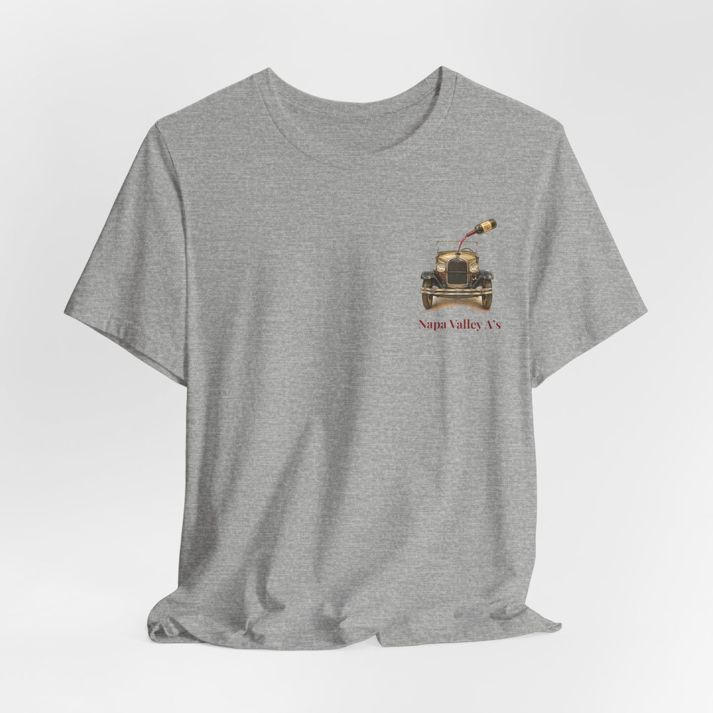 Napa Valley A's Tee — Wine Country Vineyard Graphic T-Shirt