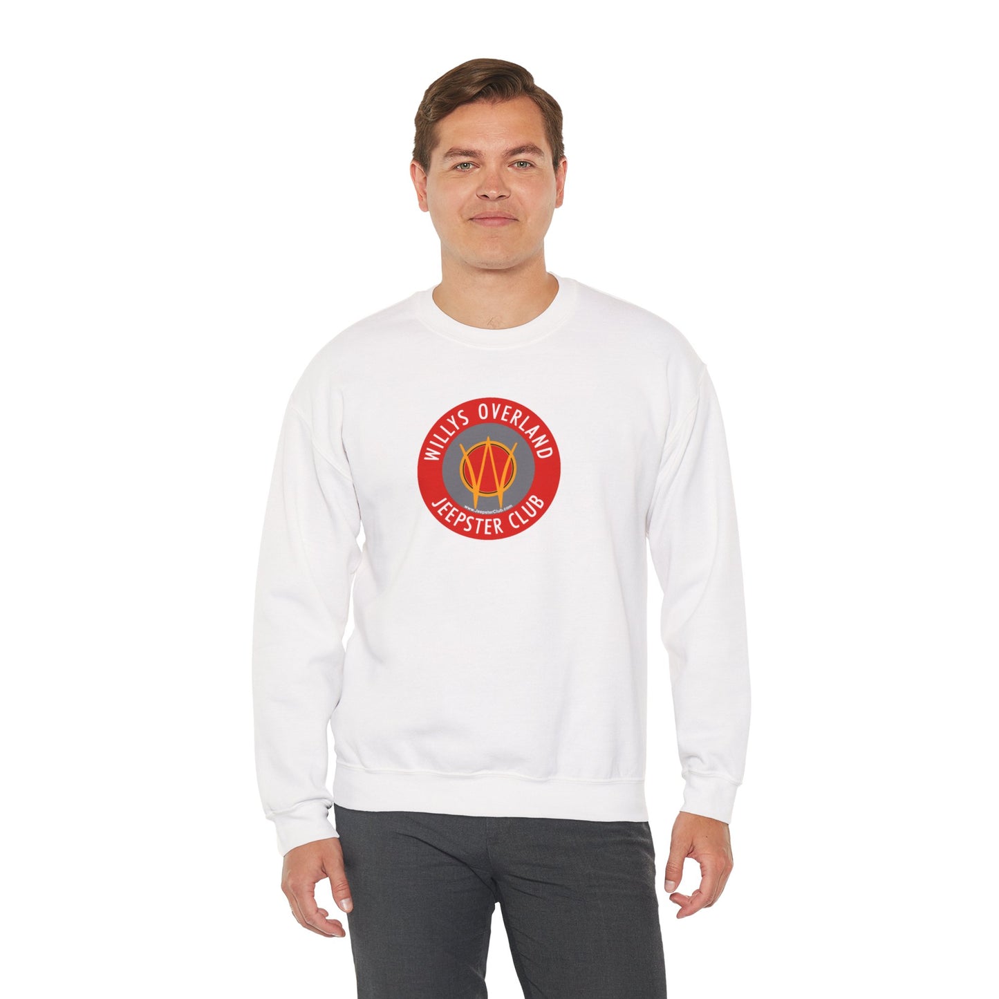 Willys Overland Jeepster Club Sweatshirt - Unisex Heavy Blend™ Crewneck Sweatshirt