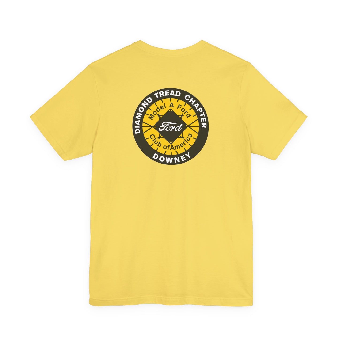 Diamond Tread Chapter Downey T-Shirt — Front and Back Logos